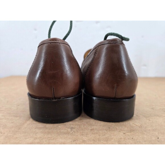 Johnston & Murphy Men\'s Cognac Brown Leather Tassel Loafers Dress Shoes Size 8 main image 16